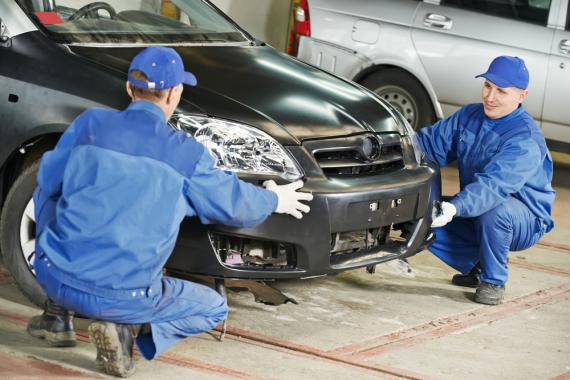 travaux de carrosserie