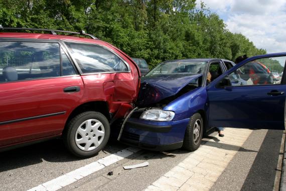 voiture accidentée