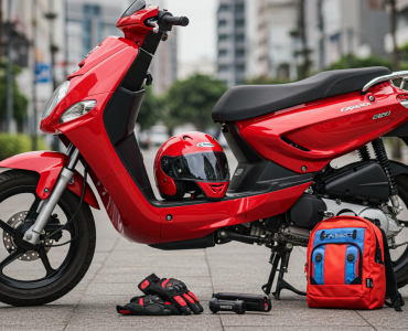 Les accessoires incontournables pour améliorer votre expérience en scooter