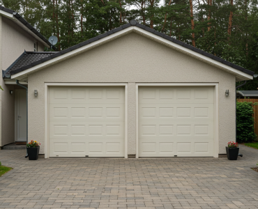installation d'un garage double